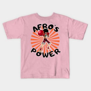 AFRO'S POWER Kids T-Shirt